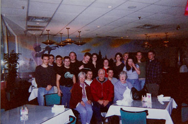 My sendoff party.