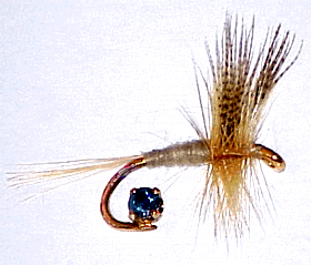 Fly fishing lure Cuff links - Gem